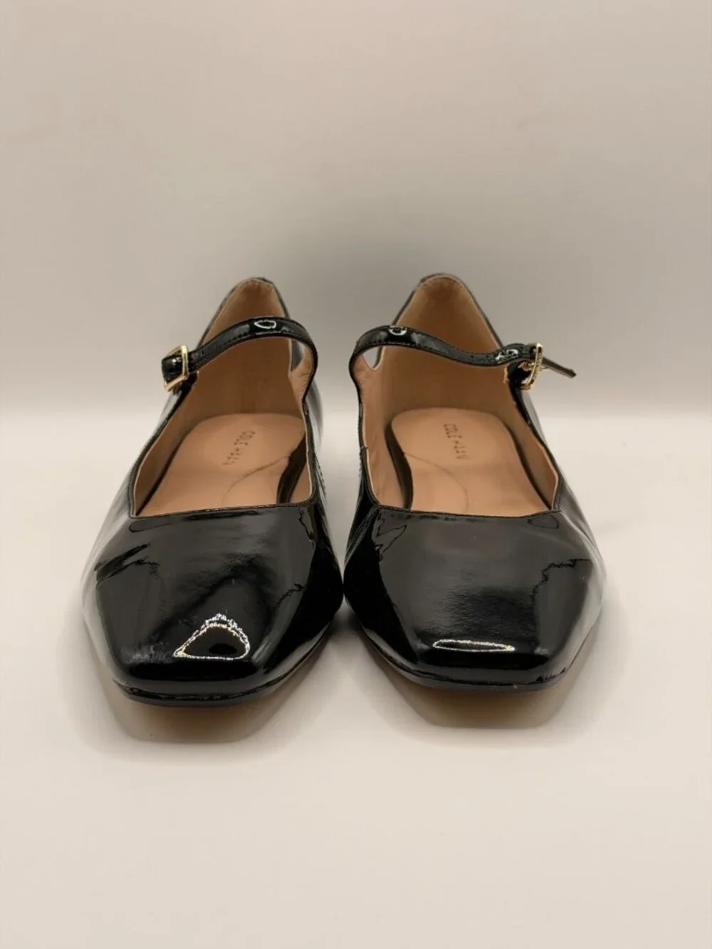 Cole Haan Women Bridge Black Mary Jane Ballet Flat Sz 9 B